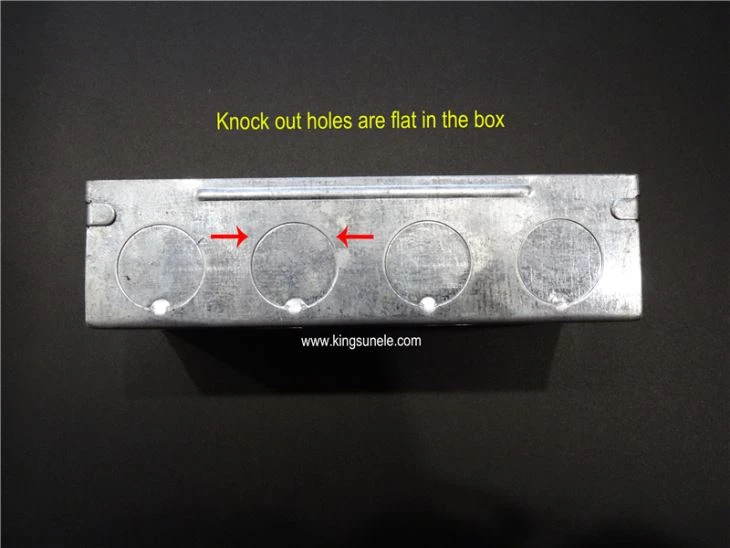 2 Gang Shallow Box