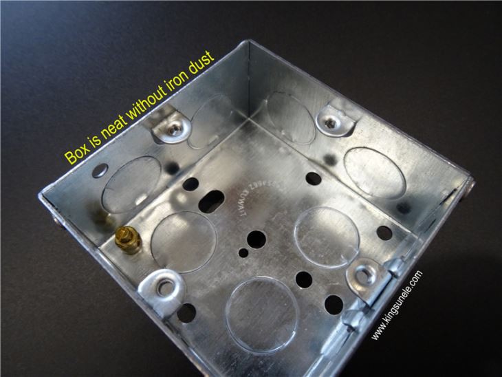 35mm Deep Single Gang Box