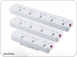 Extension Socket 3 Txoj Kev 13A Universal Socket Siv Hauv Tsev