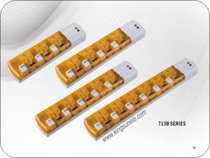 Extension Socket 5 Cov Neeg Nqa Hanging Hnab Ntim Cov Khoom Siv Hauv Tsev