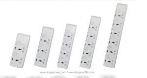 Extension Socket 5 Gang SASO Cov Ntawv Pov Thawj Siv Hauv Tsev
