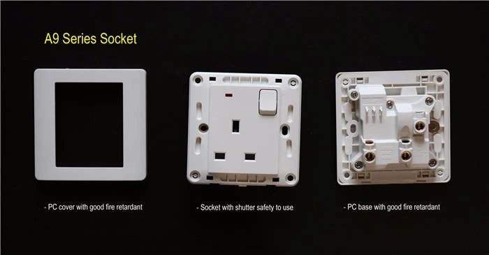 UK 3 Pin Socket