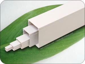 PVC Cable Lub cev tsis muaj kab xev Skirting Lub Cev Tsis Siv Tus Cuam Tshuam